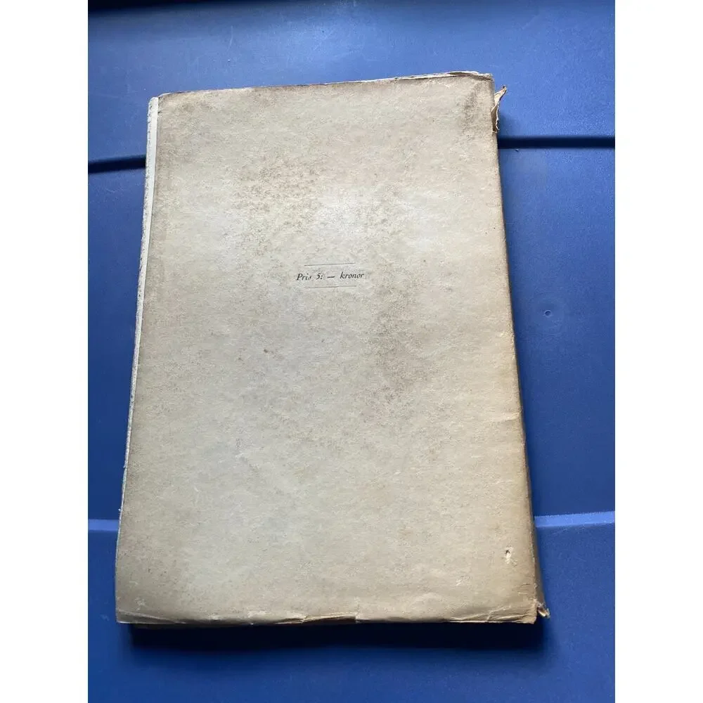 Adamson's Resa O. Jacobsson 1926 Vintage German Book